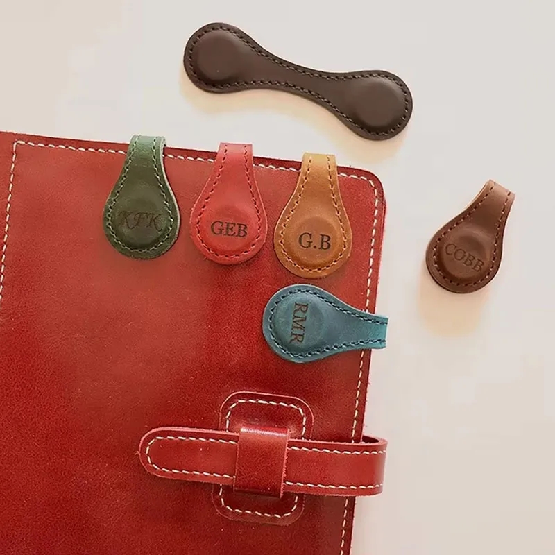 Double Sided Magnetic Leather Bookmarks 1