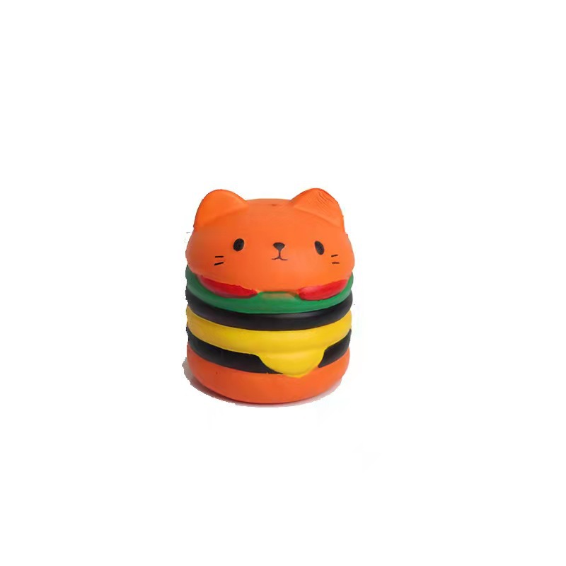 Squishy Hamburger Squeeze Toy Stress Reliever 1