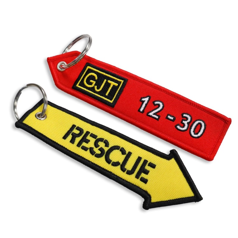 Personalized Embroidery keychain 1
