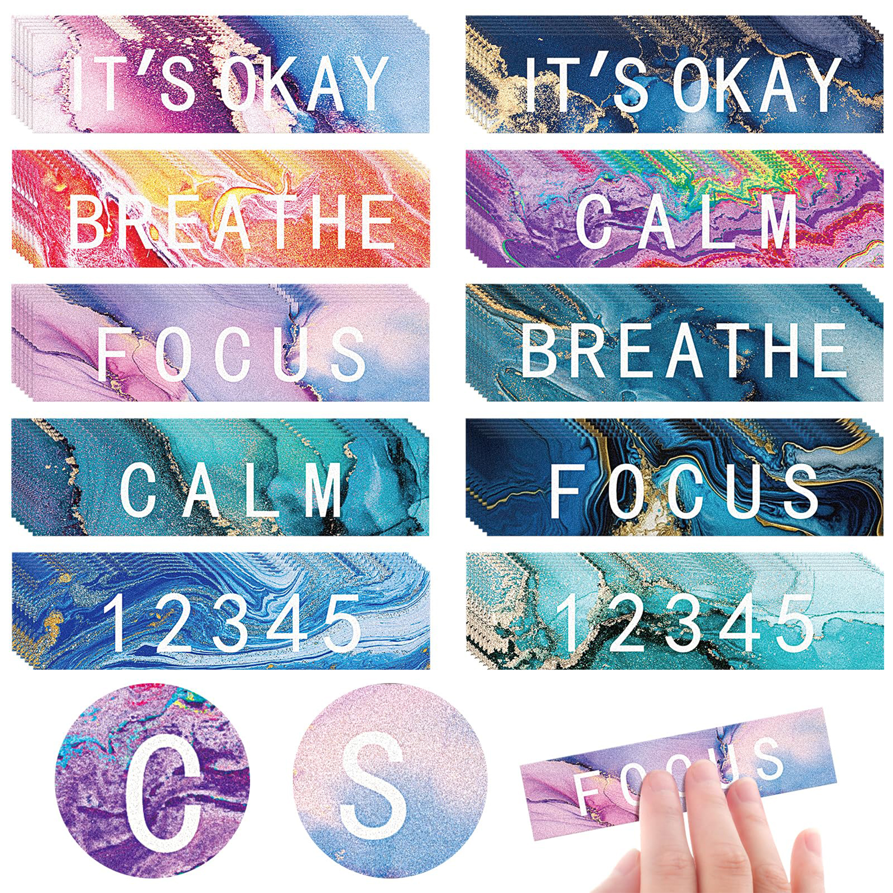 Calm Sticker Anxiety Sensory Strip 2