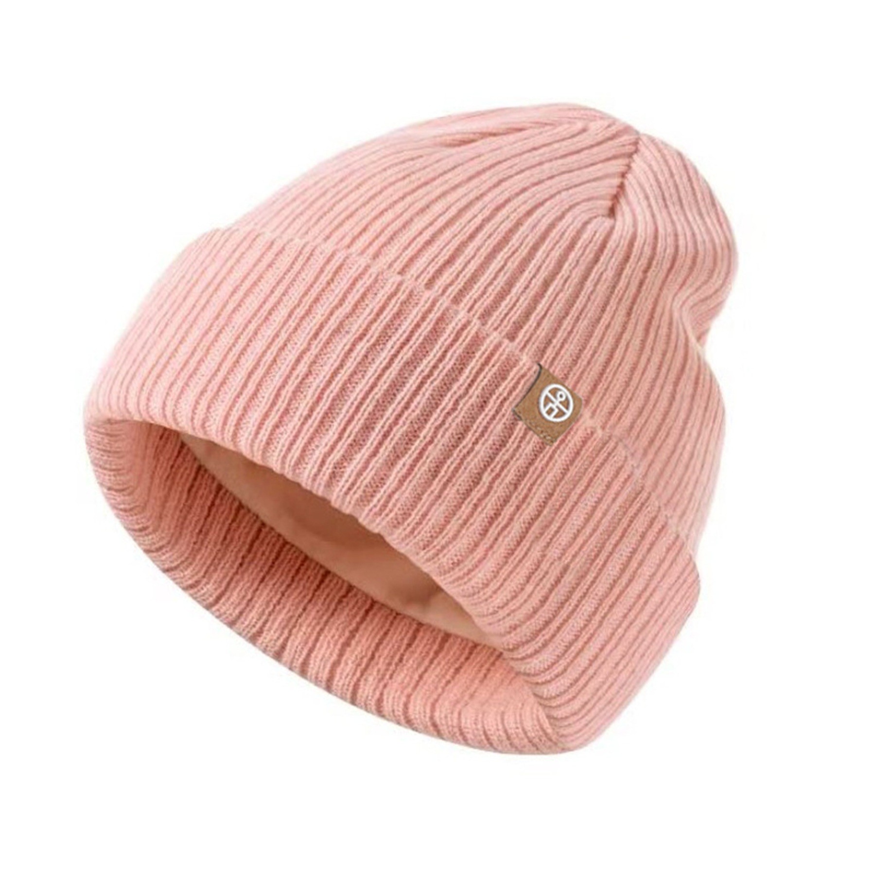 Winter Outdoor Fleece-Lined Knitted Hat For Children 2