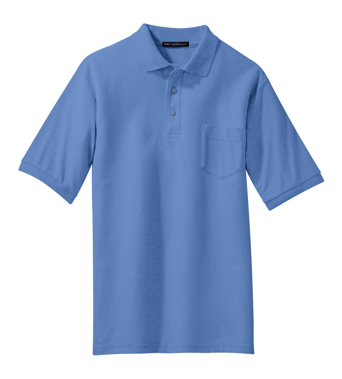 Port Authority Silk Touch Polo with Pocket. K500P 84