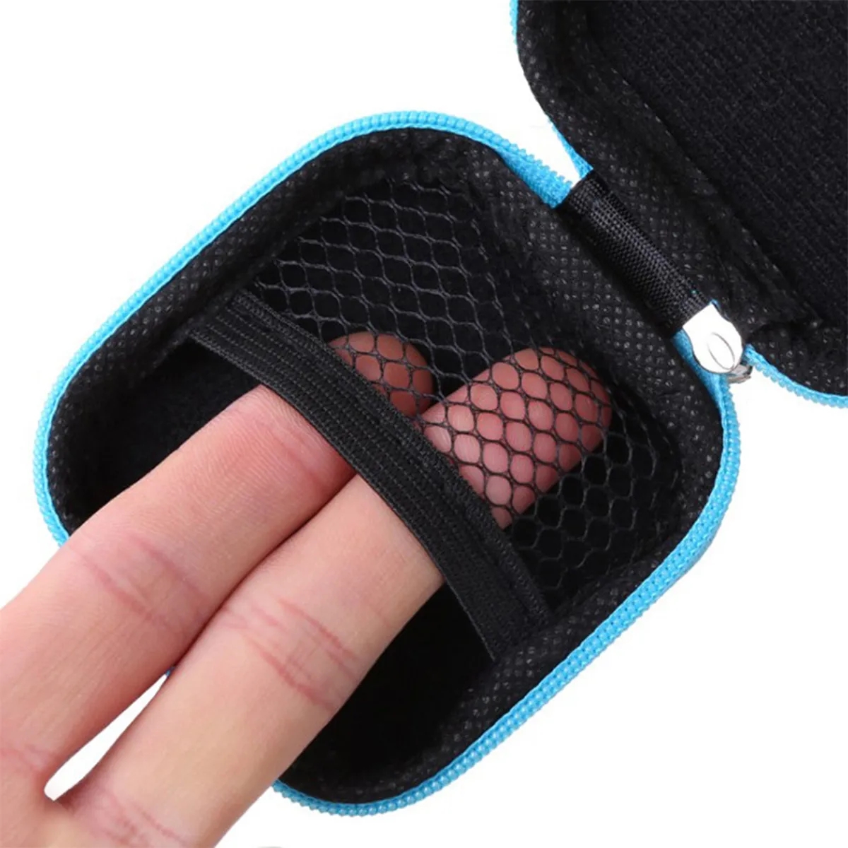 Portable Storage Bag Data Cable Charger Earphone Coin Purse 7