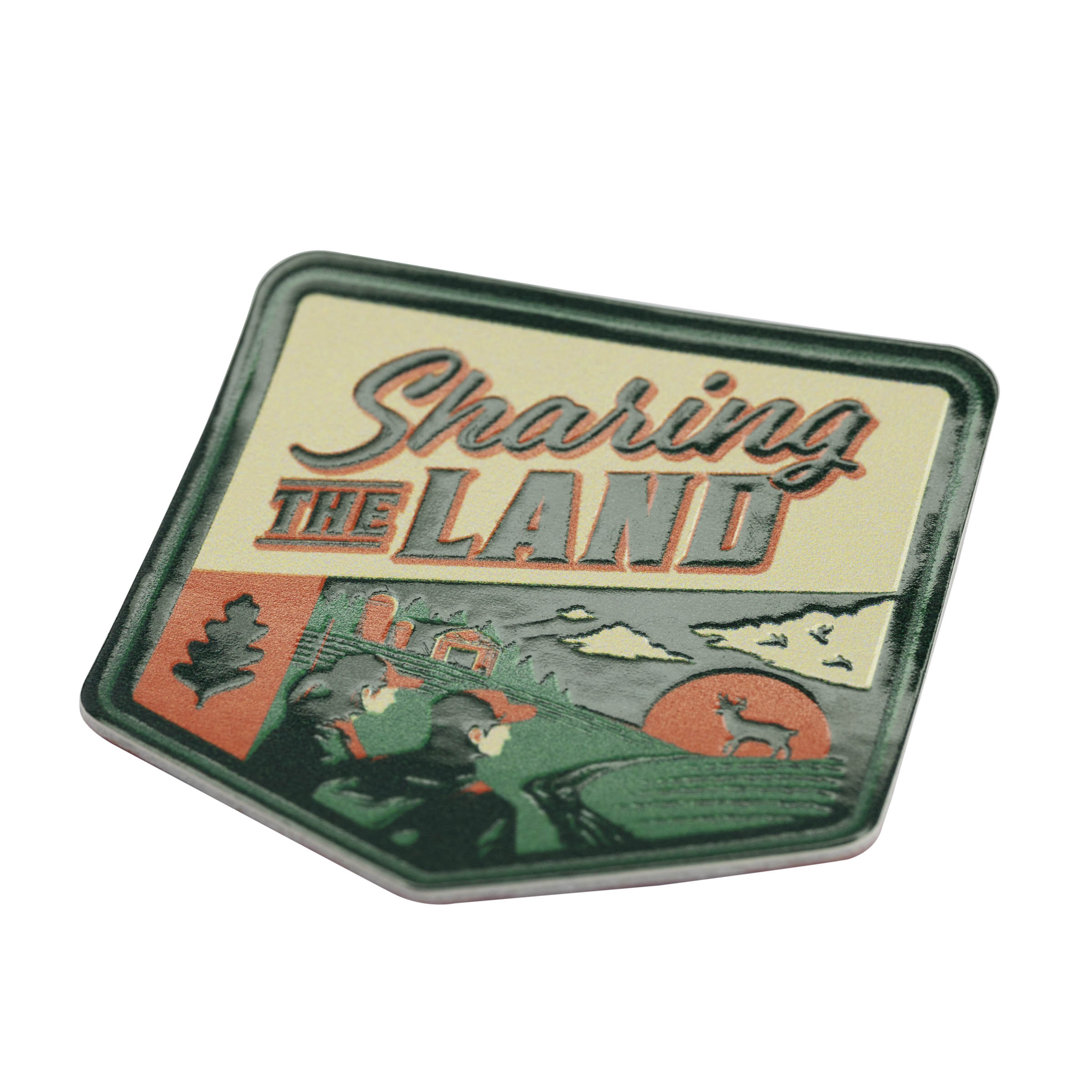 Full Color Faux Leather Patch (3") 5