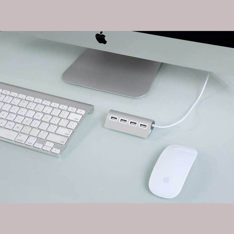 4 Port Aluminum USB 3.0 Hub 2