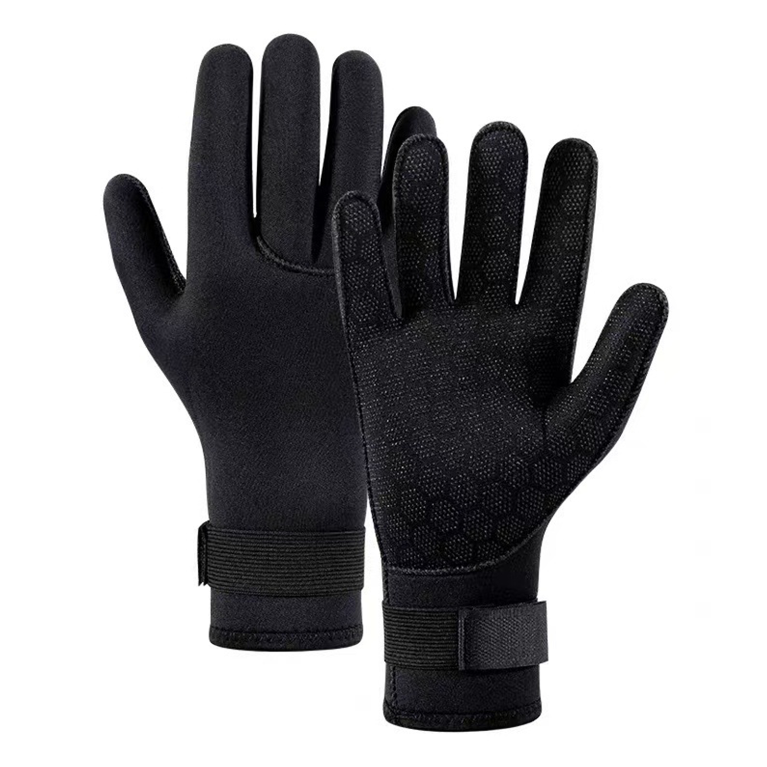 Neoprene Anti Slip Diving Gloves w/ Adjustable Wrist Strap 4