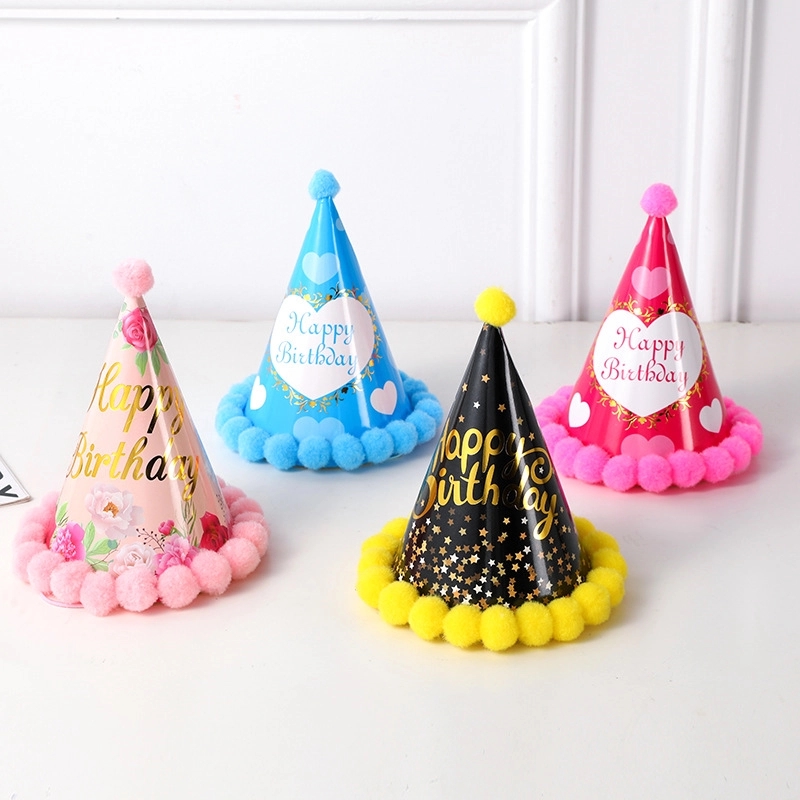 Birthday Party Kids Game Hat & Cake Celebration Decoration 10