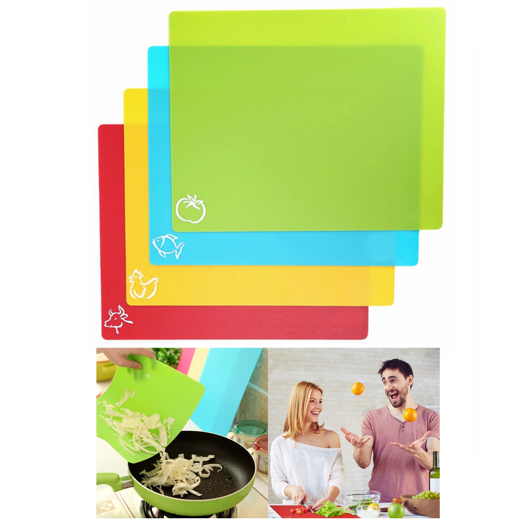 Plastic Cutting Board Flexible Mat 2