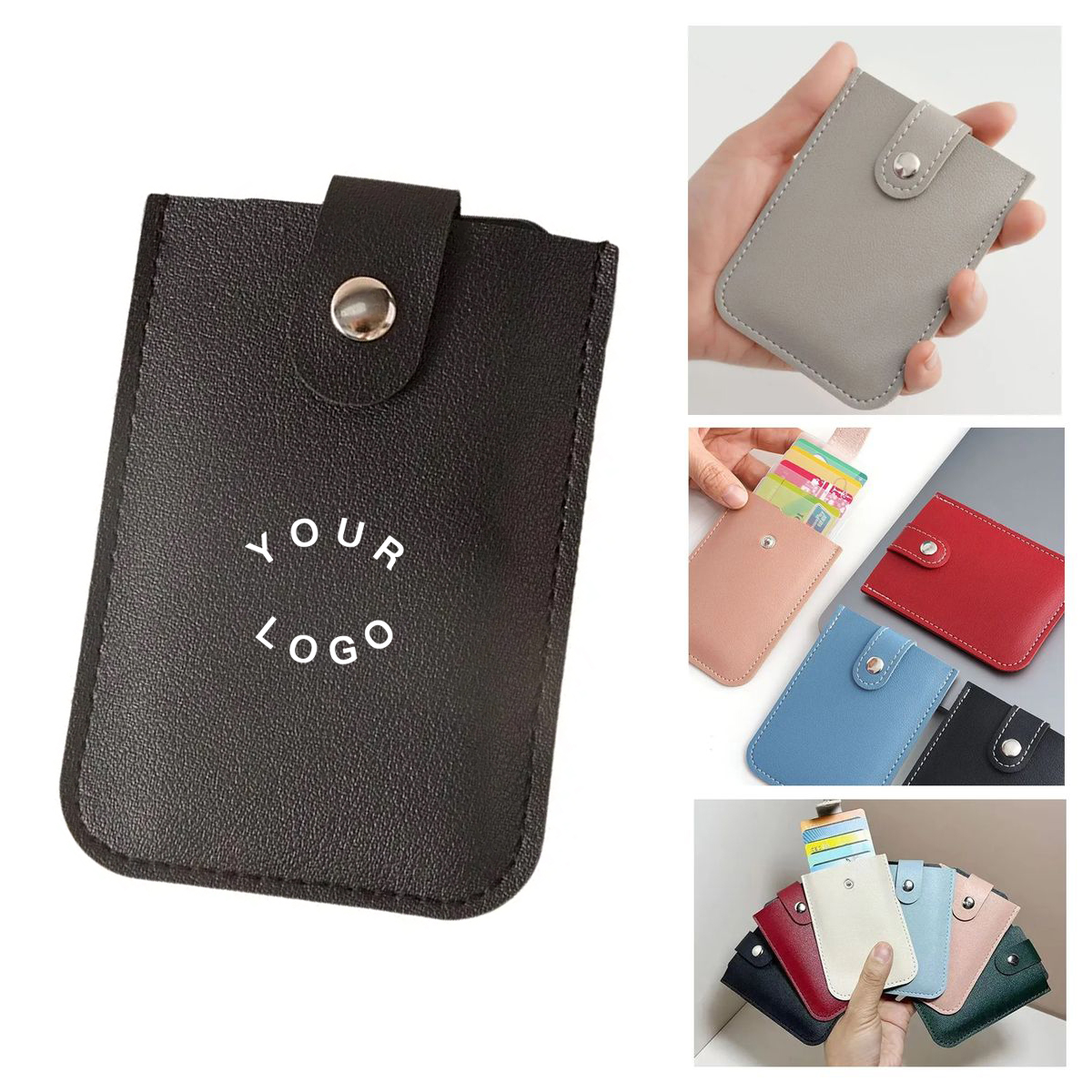 Compact Travel Wallet with Tab and Pocket 3
