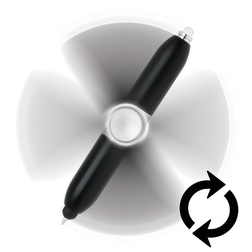 Fidget Spinner Pen With Led Light 3