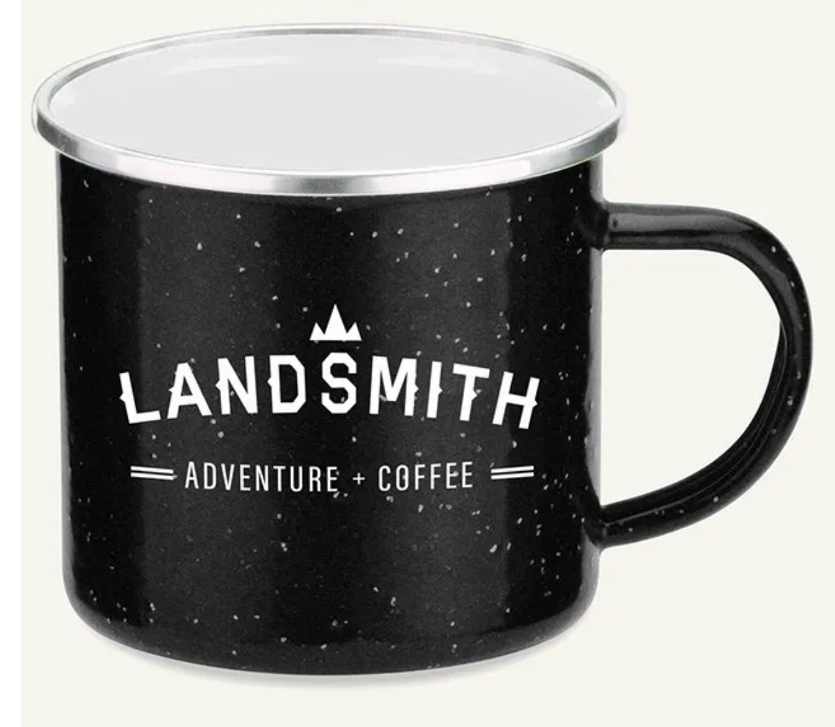 16 Oz. Metal Cowboy Camp Mug w/Stainless Steel Rim 3