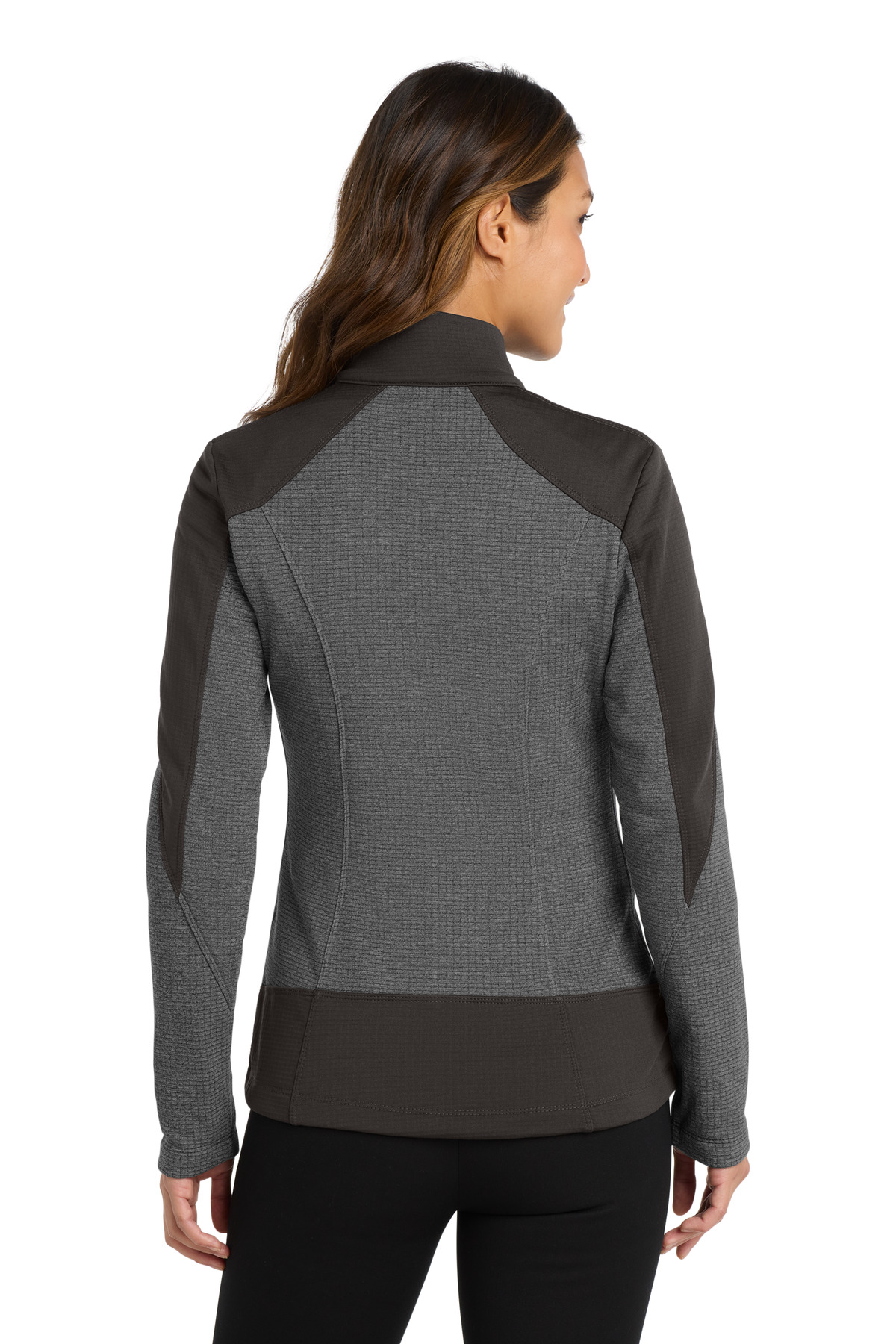 Port Authority Women's Grid Fleece Jacket. L239 12