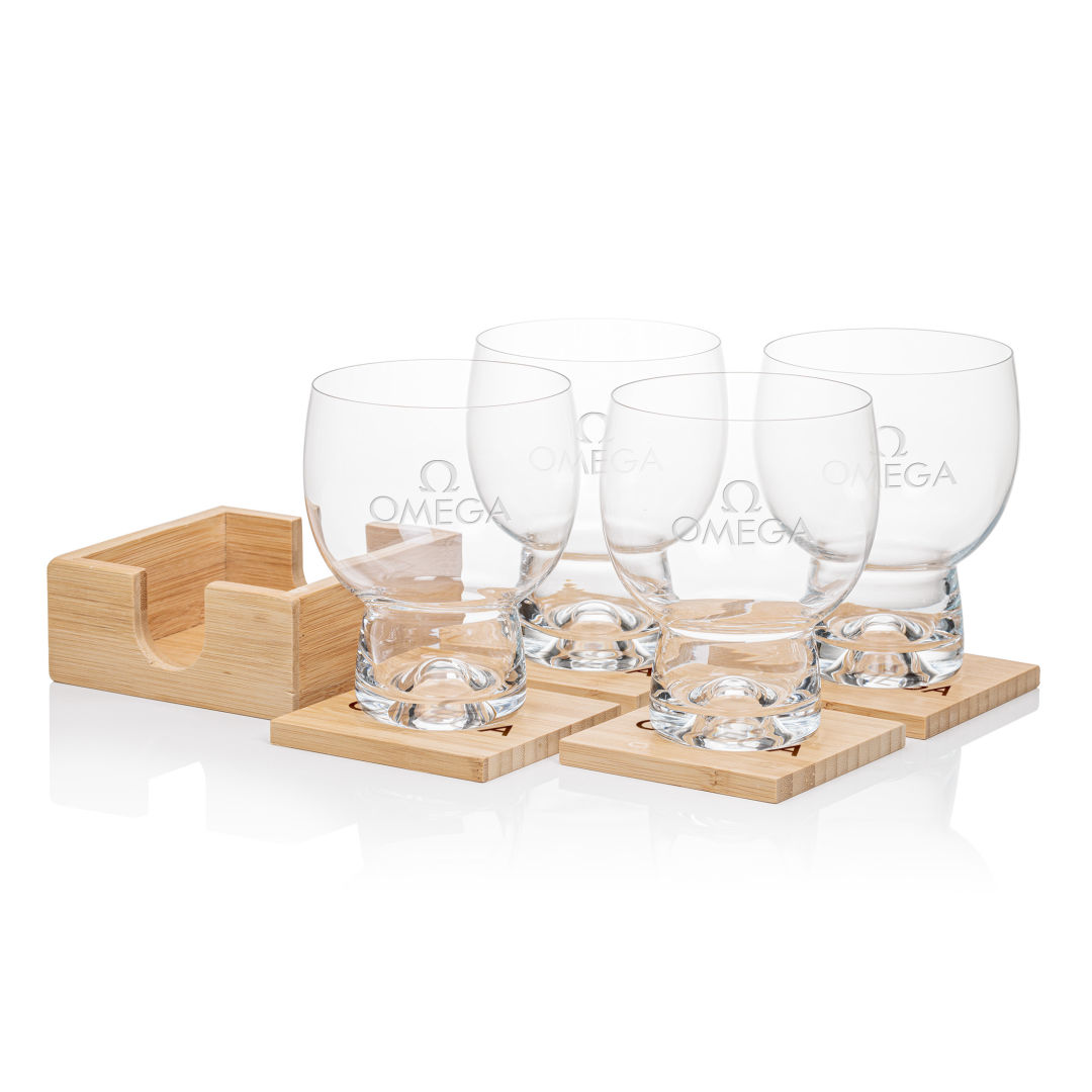 Bamboo Coaster Gift Set - Dortmund 5