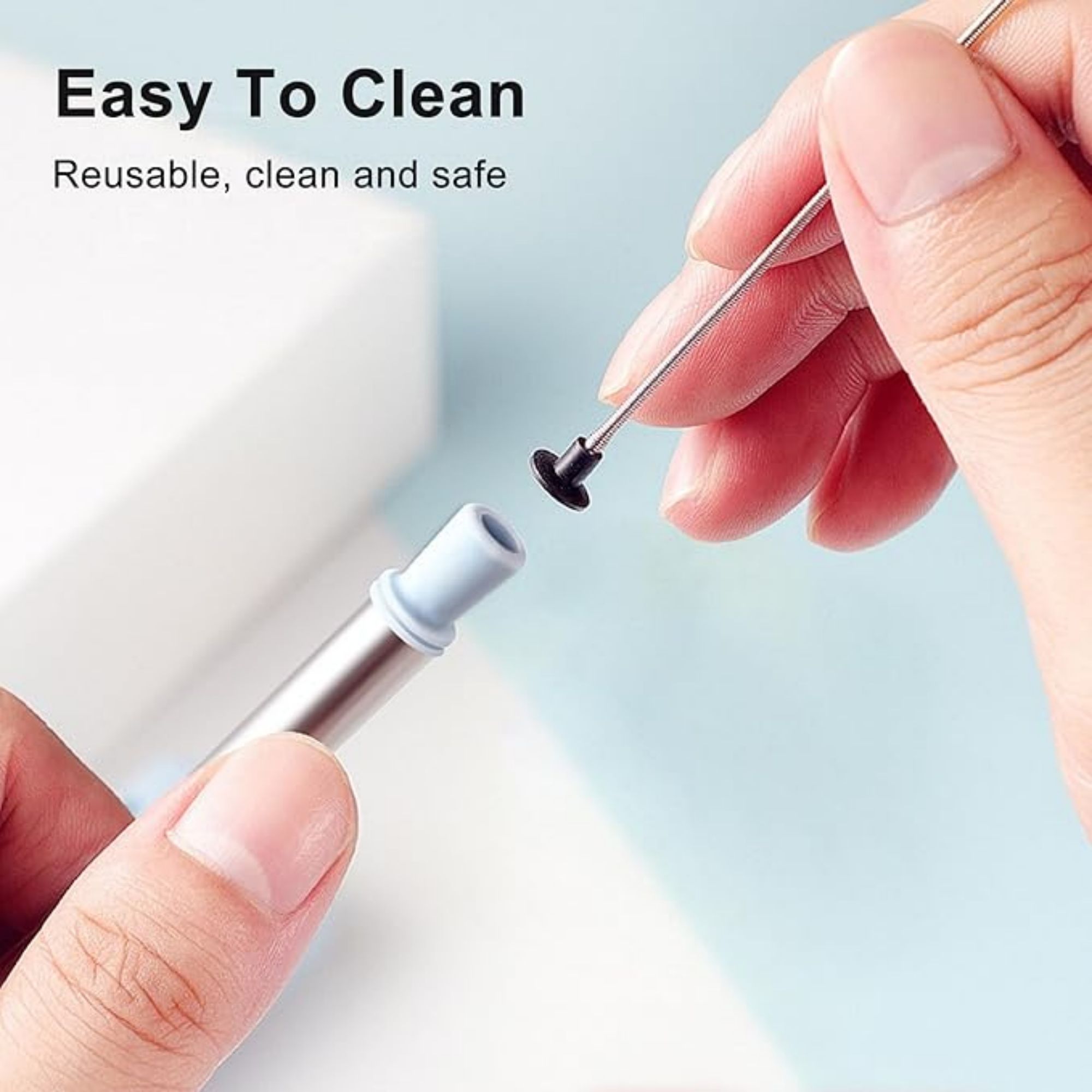 Collapsible Straw With Carrying Case 6