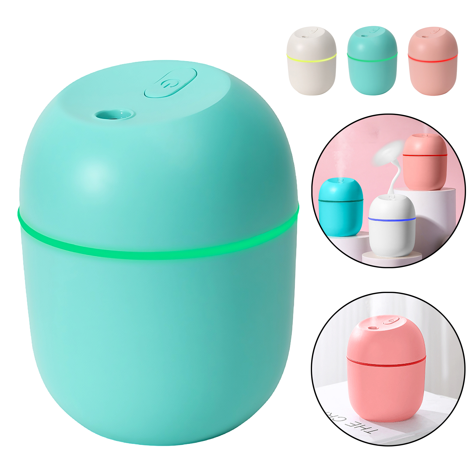 USB LED Ultrasonic Humidifier and Air Purifier 5
