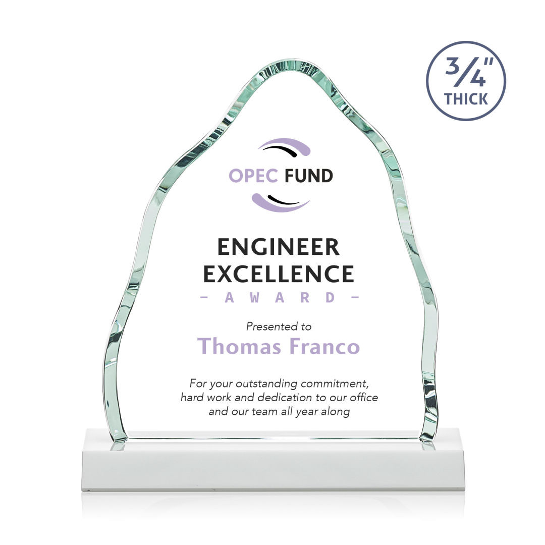 Dunwich VividPrint™ Award - White 5