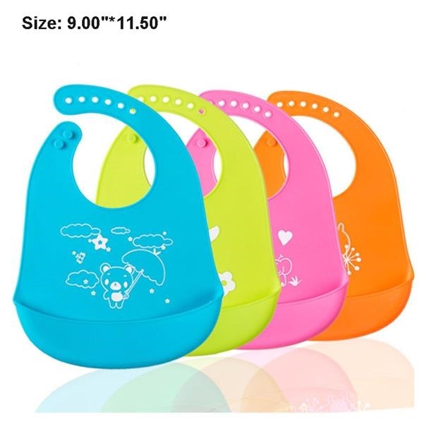 Easy Wipe Clean Waterproof Babies&Toddlers Bib 2