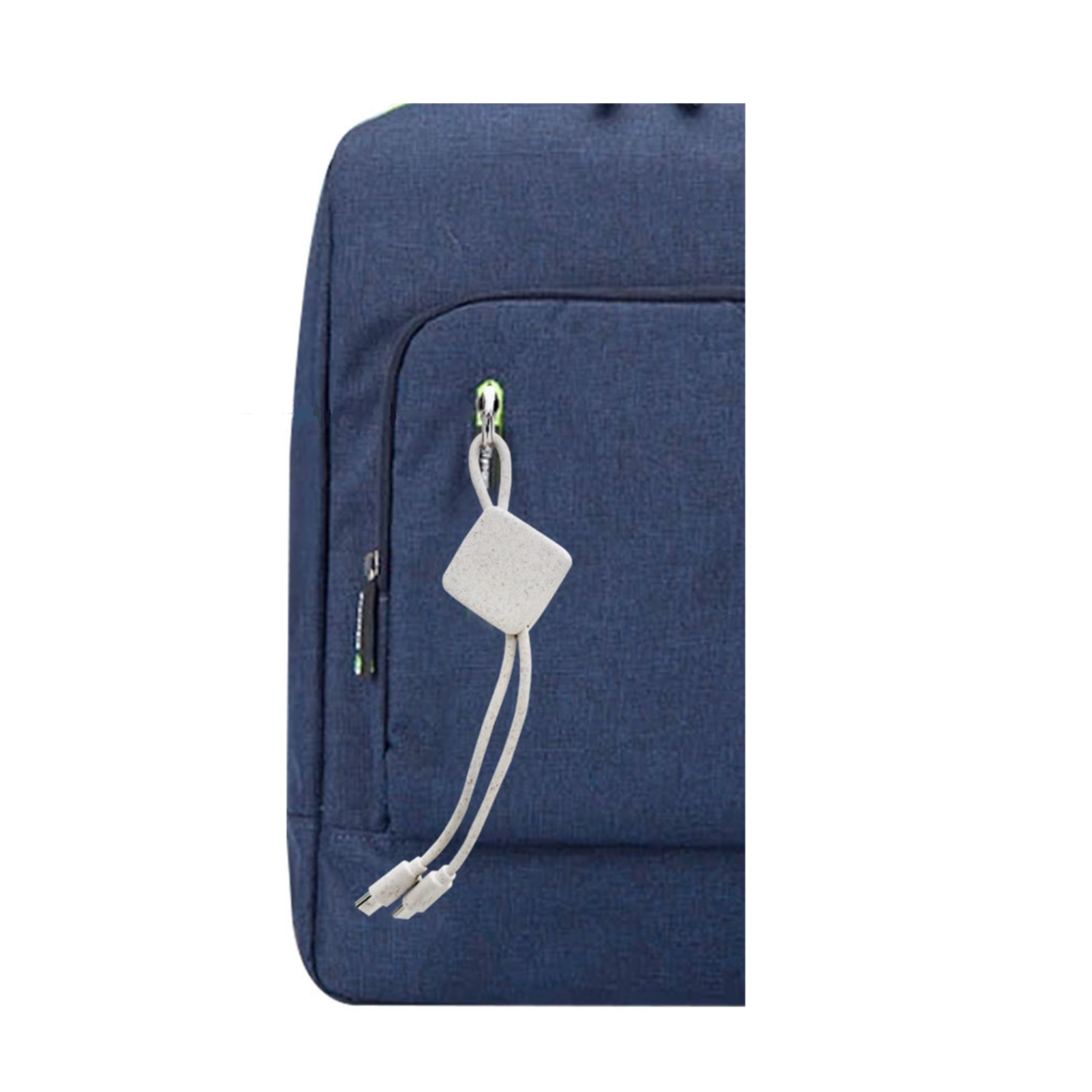 Eco Wheat Straw 4 in 1 Cable Keychain 6