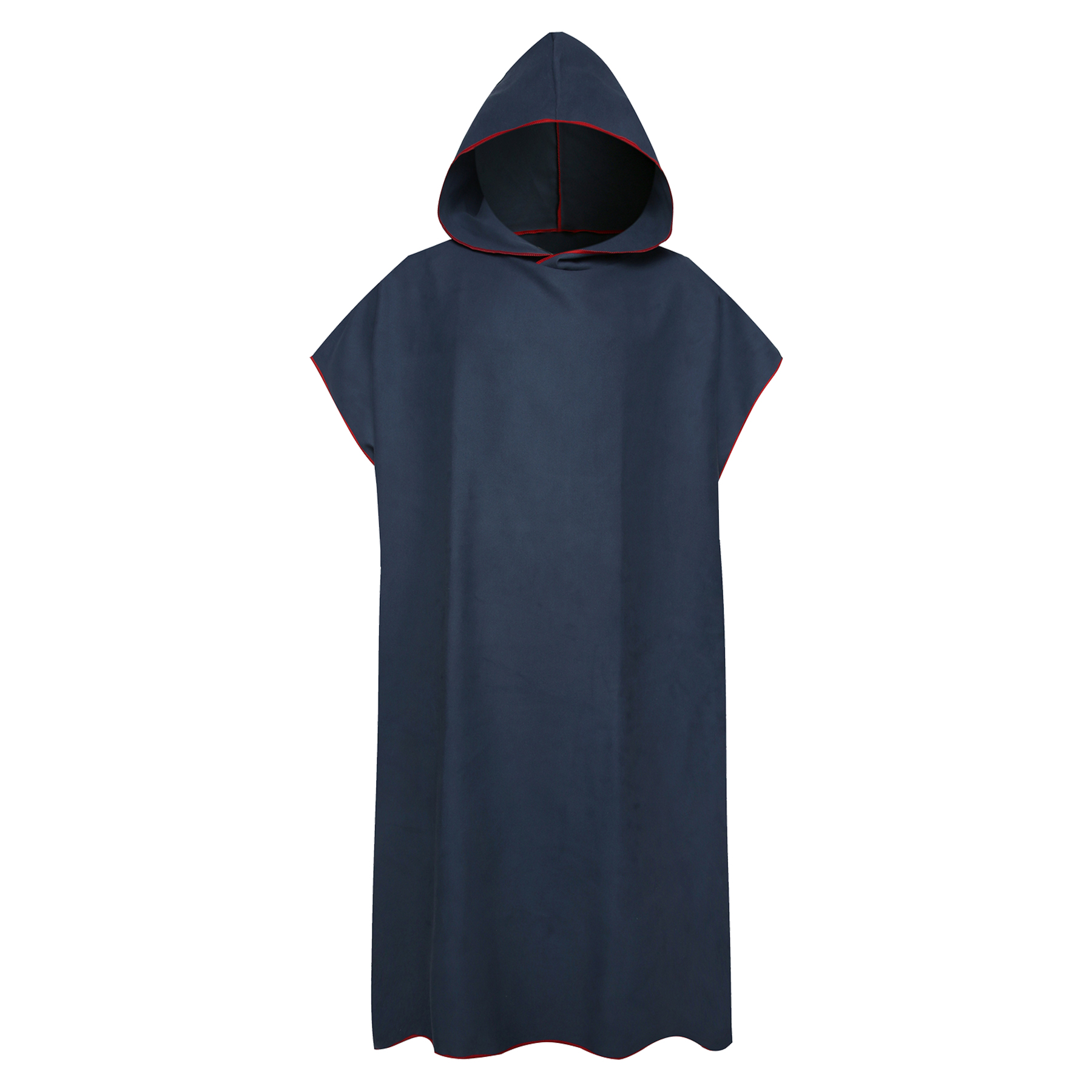 Microfiber Hooded Beach Towel Poncho For Adults 10