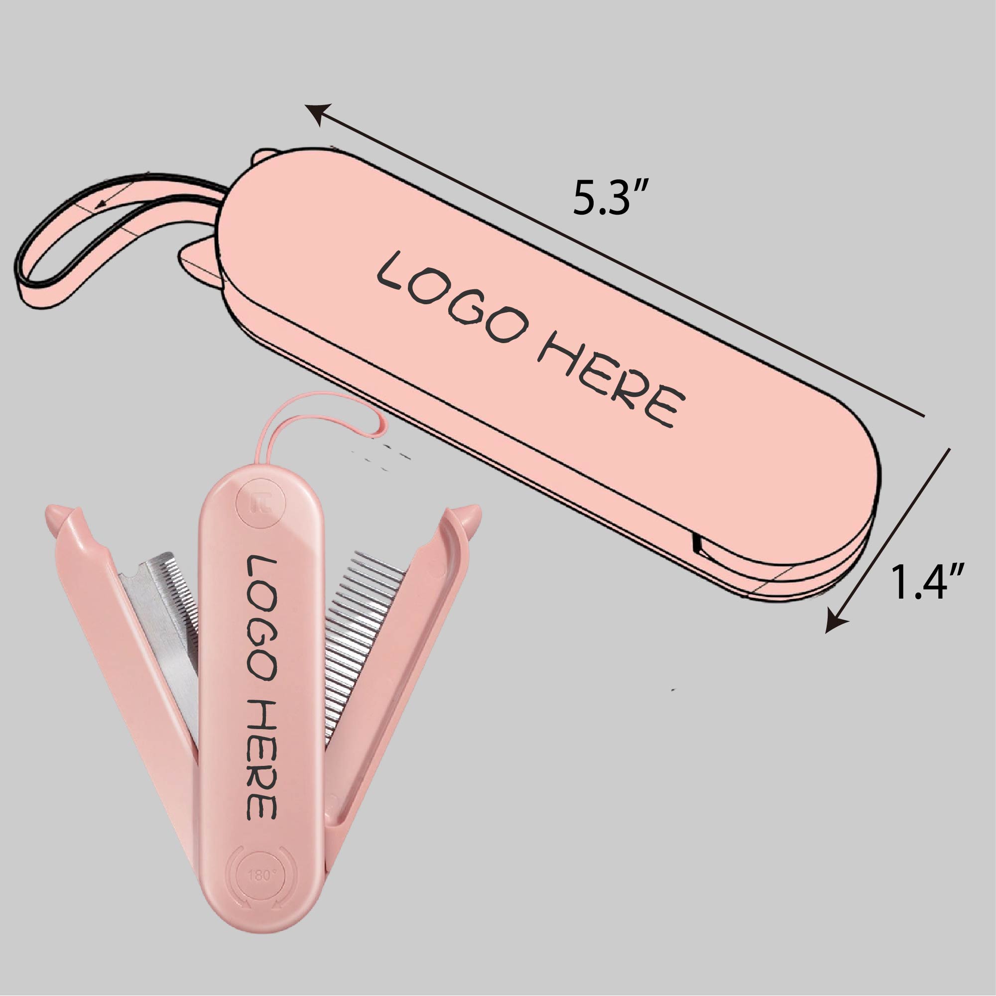 2 in 1 Foldable Cat Comb 3