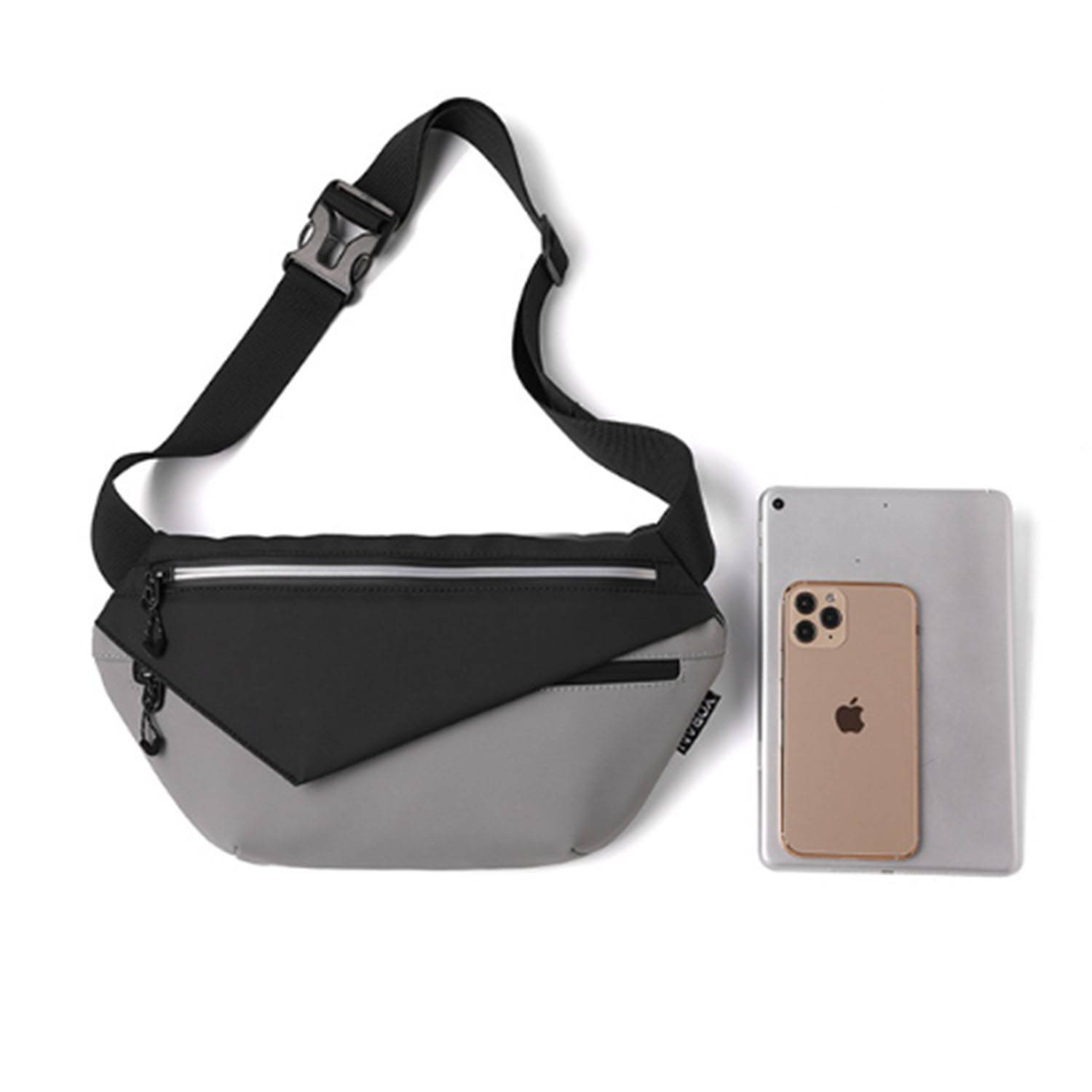 Oxford Fashion waist bag Fanny Pack With Reflective Design 4