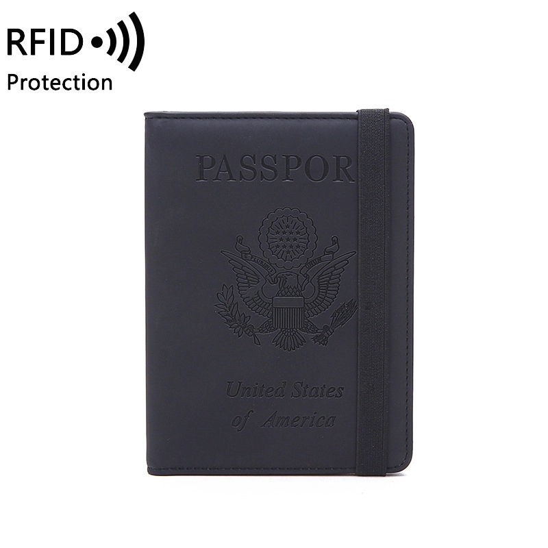 Rfid Blocking Travel Passport Holder Cover Slim Id Card Case 4