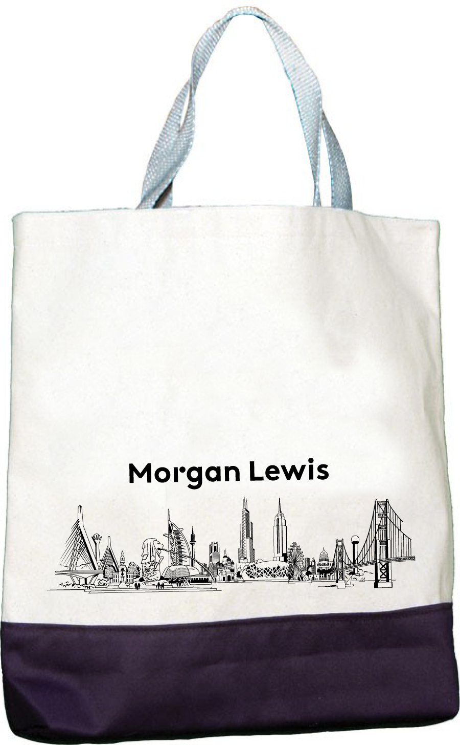 Tall Boat Tote Bag, custom tote bag with logo imprint 1