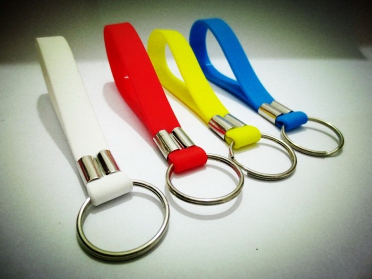 Silicone keychain 1