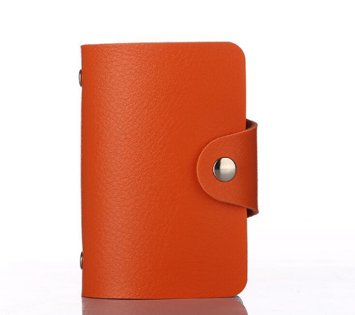 PU Leather Pocket ID Credit Card Holder 5