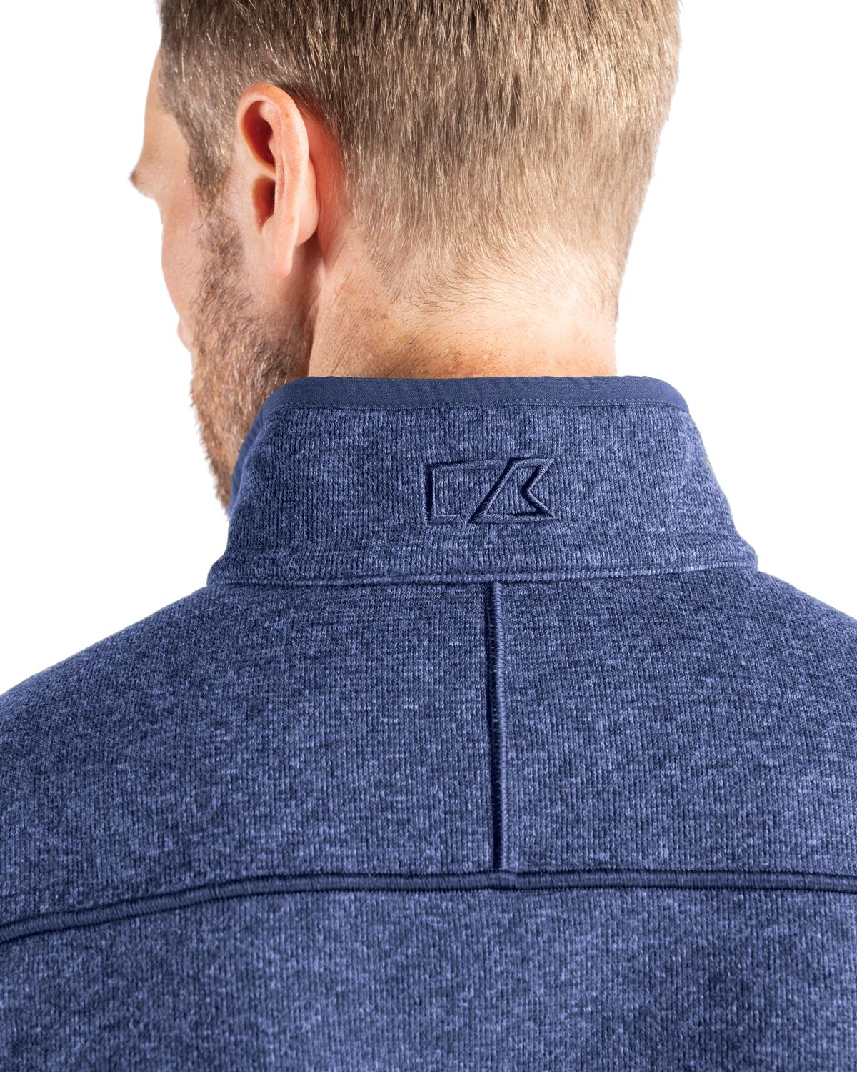 Cutter & Buck Mainsail Sweater-Knit Mens Full Zip Jacket 30