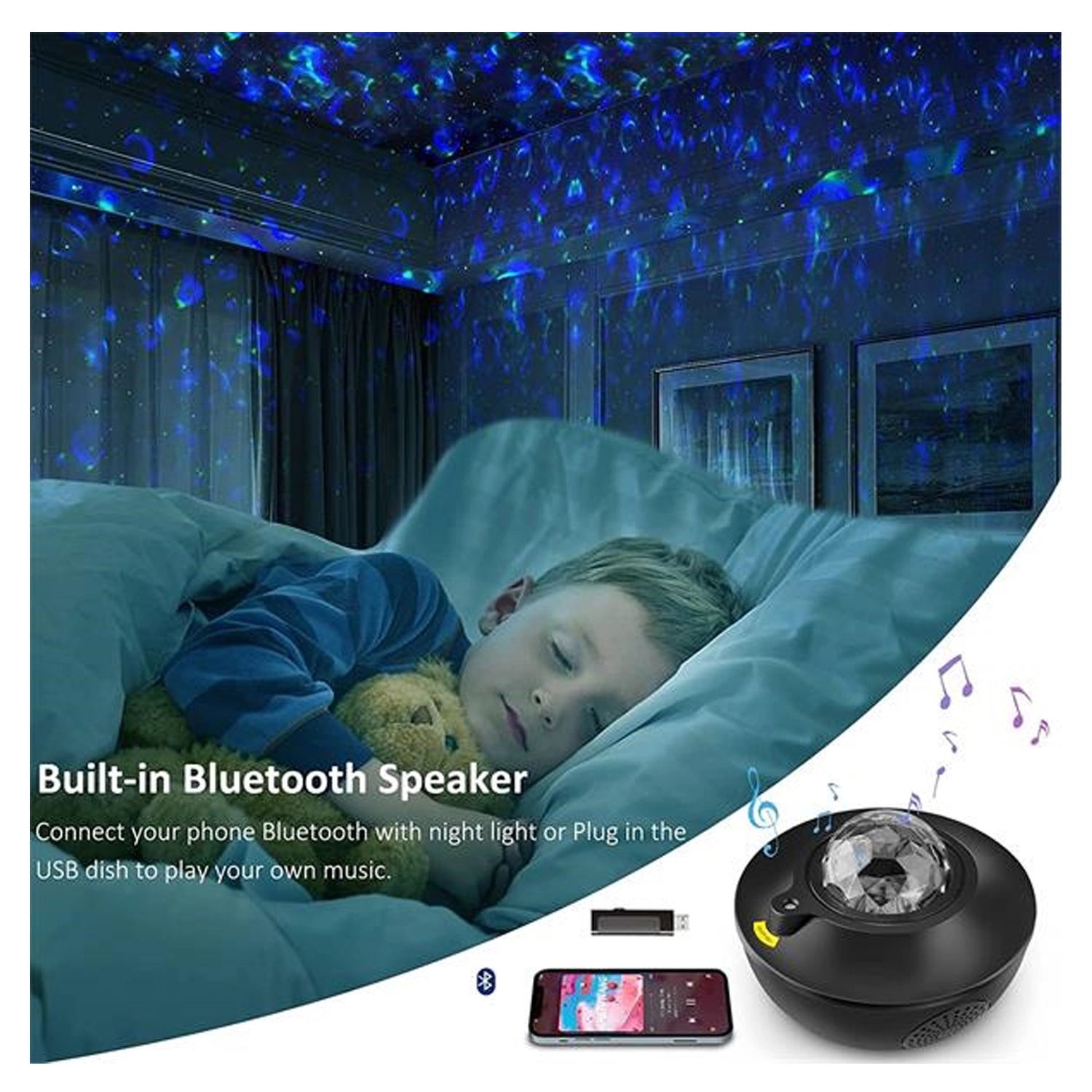 Music Galaxy Light Projector 2