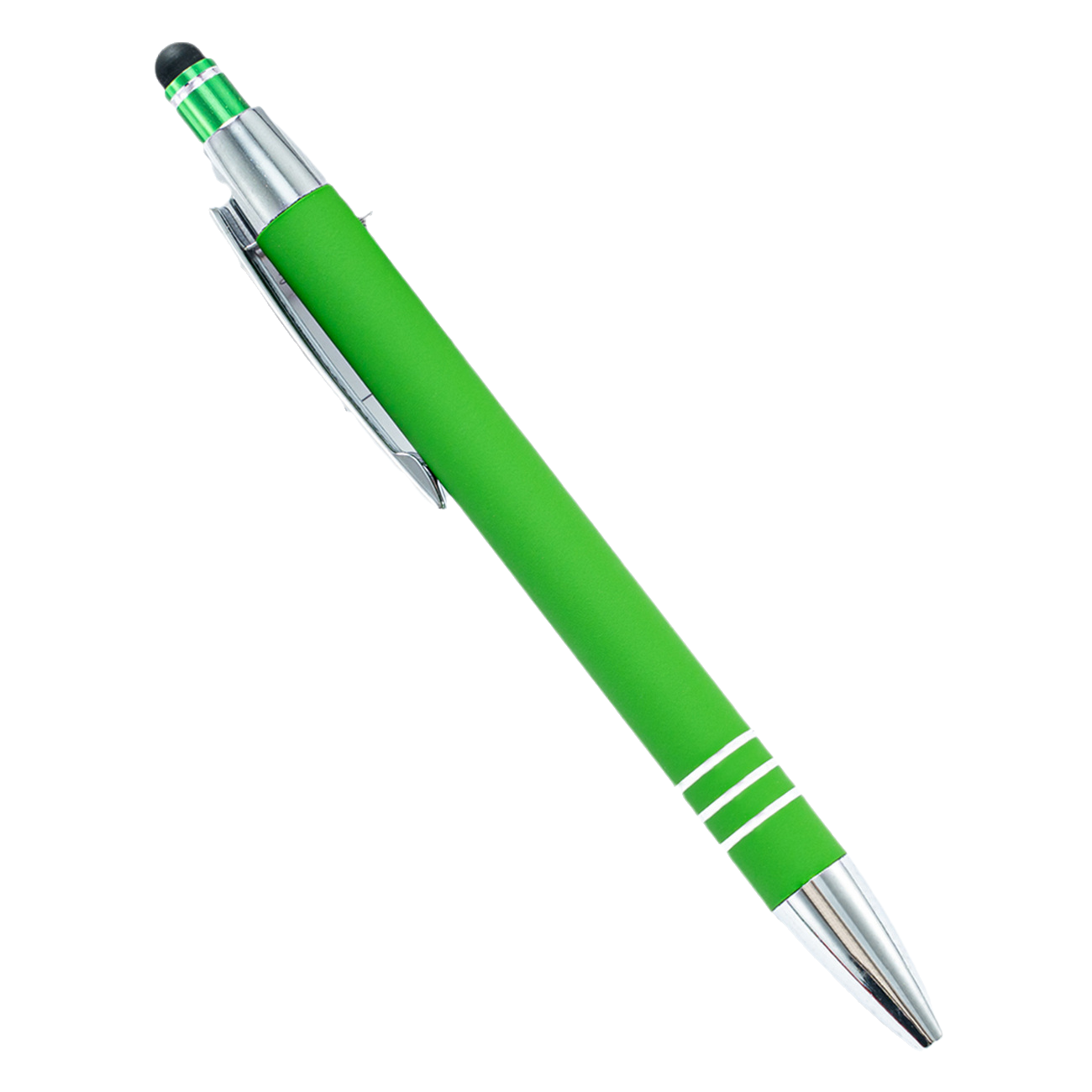 Retractable Ballpoint Pen with Stylus Tip 11