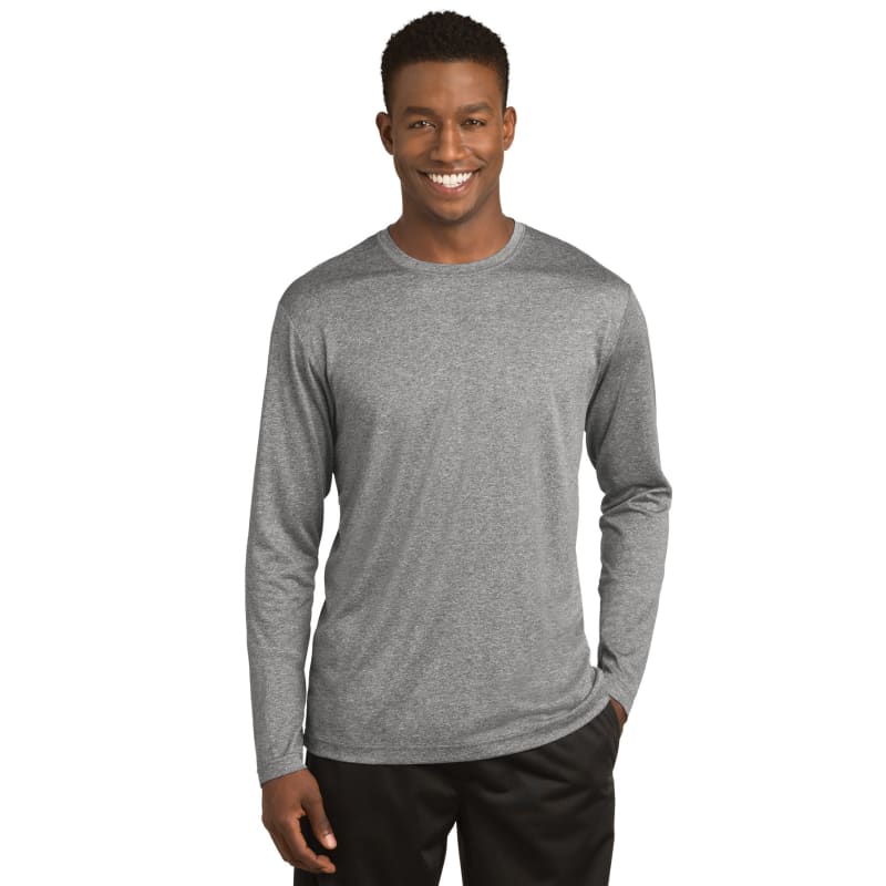 Sport-Tek Long Sleeve Heather Contender Tee. 43