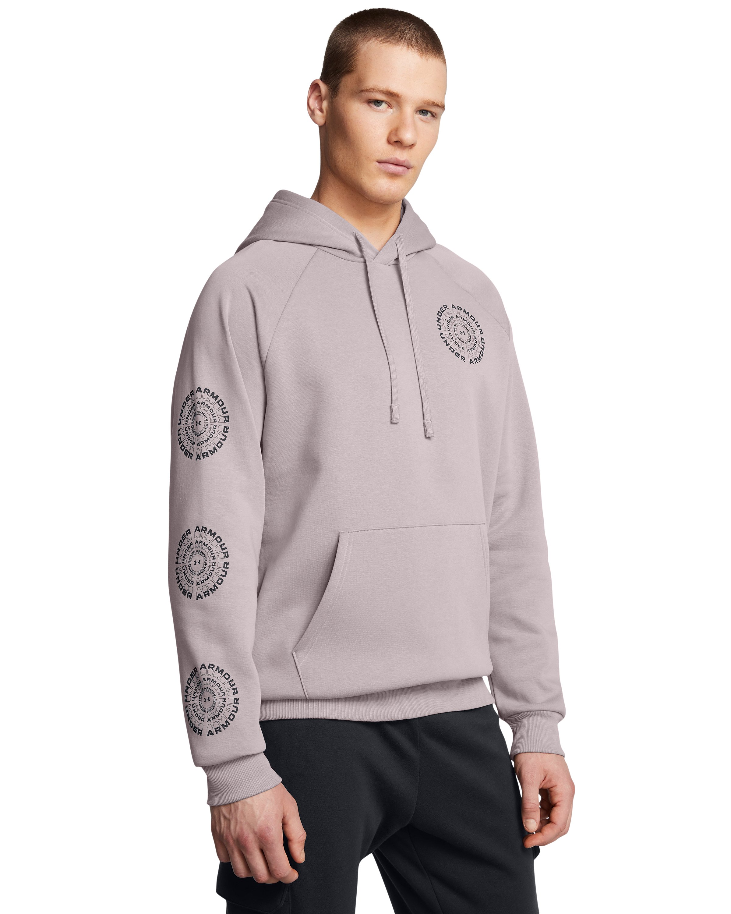 UA Rival Fleece High Brand Read Men's Hoodie 7