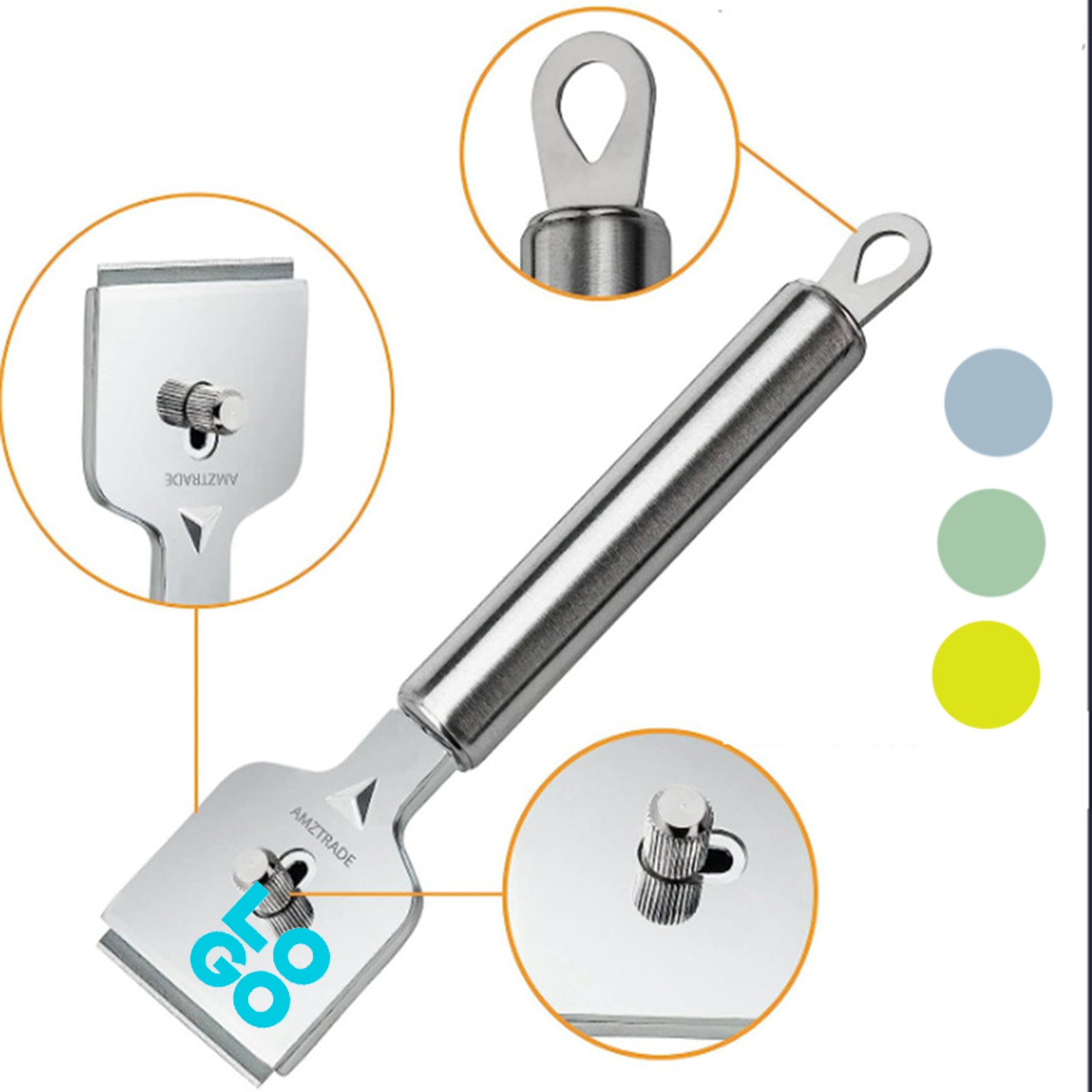 Stainless Steel Multi Use Scraper 3