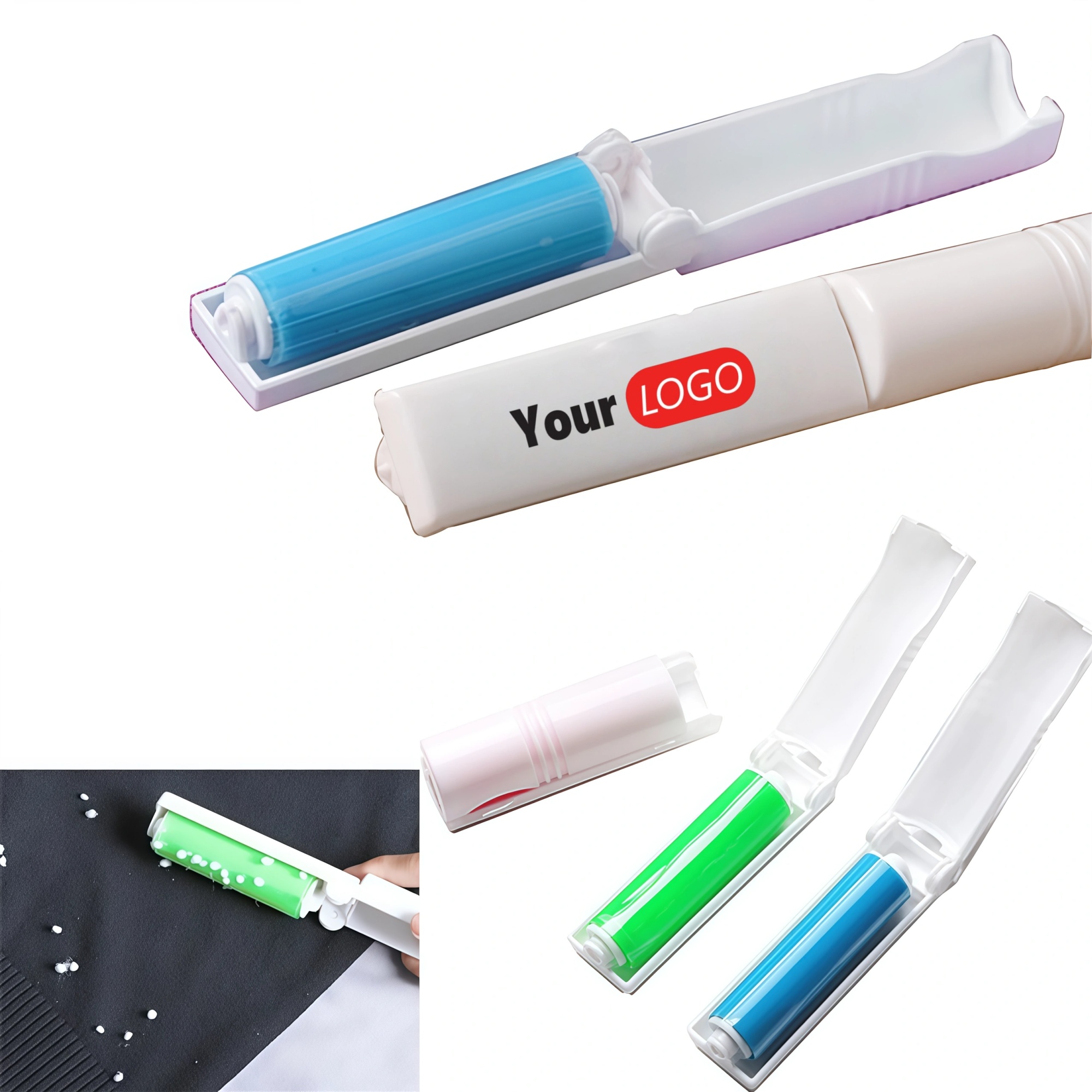 Reusable Lint Roller Folding Travel Sticky Dust Cleaner 1