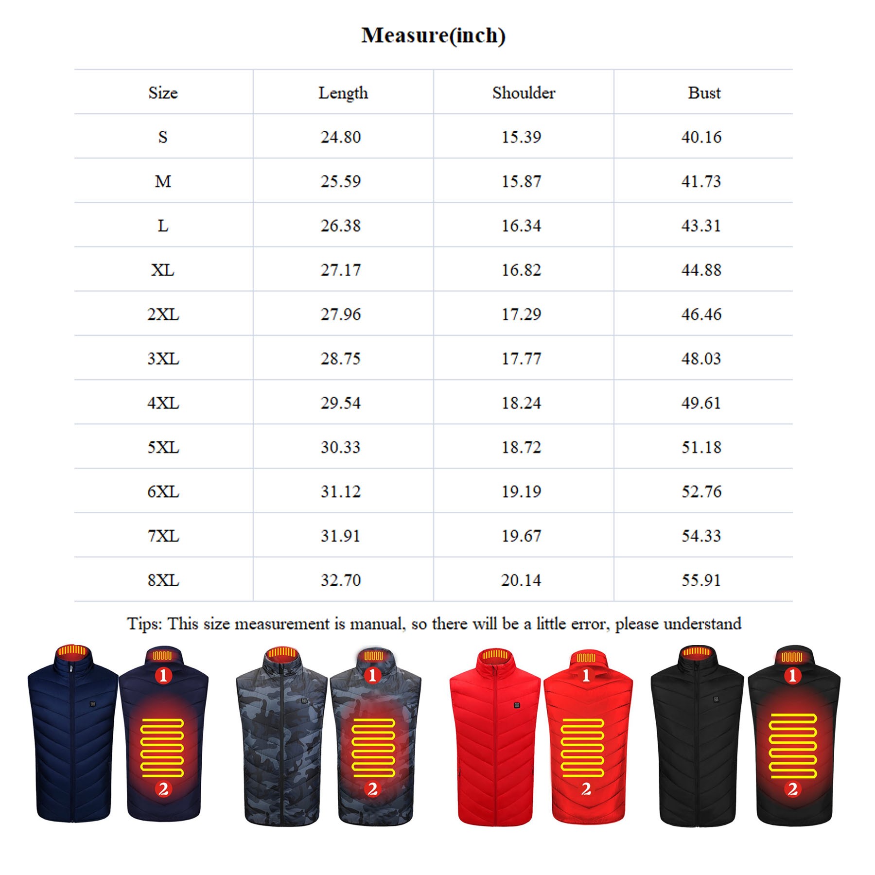 Heated Vest For Men And Women 2