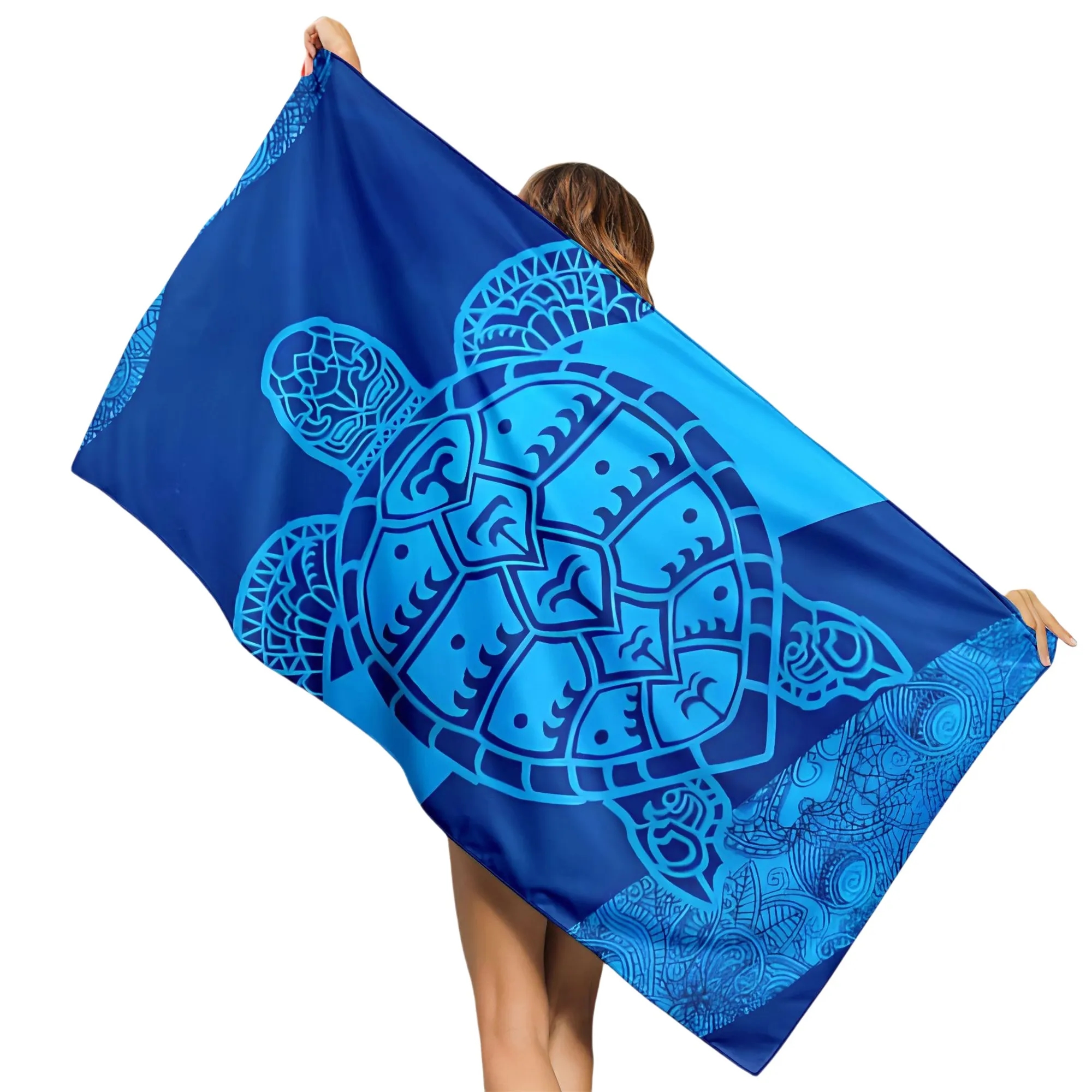Premium Microfiber, 30 x 60, Mid-Weight, Color Beach Towel 18