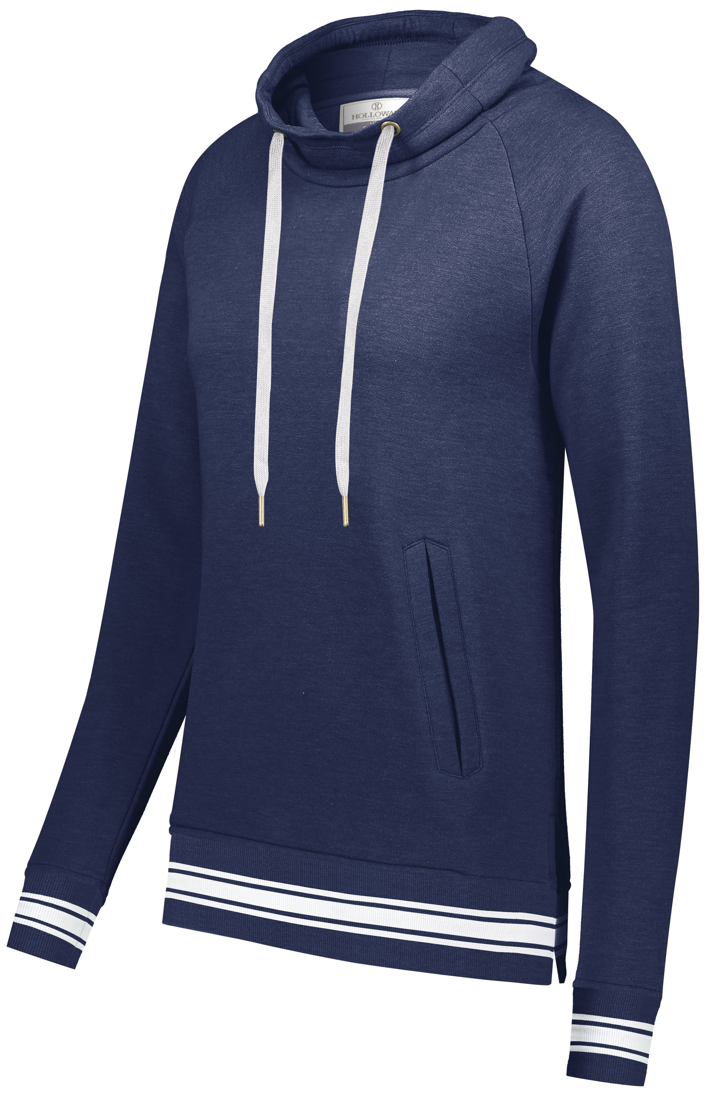 Ladies All-American Funnel Neck Pullover 8