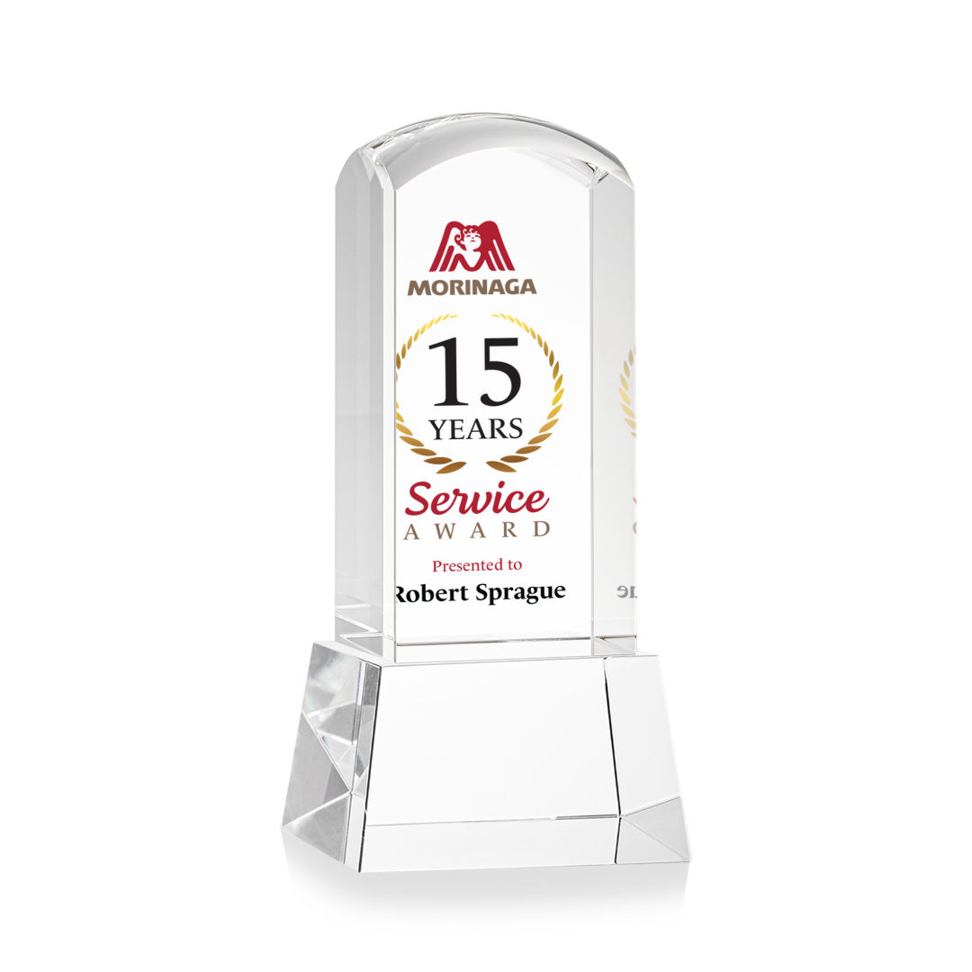 Silkwood VividPrint™ Award on Base - Clear 4