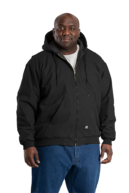 Berne Heartland Washed Duck Hooded Jacket 4