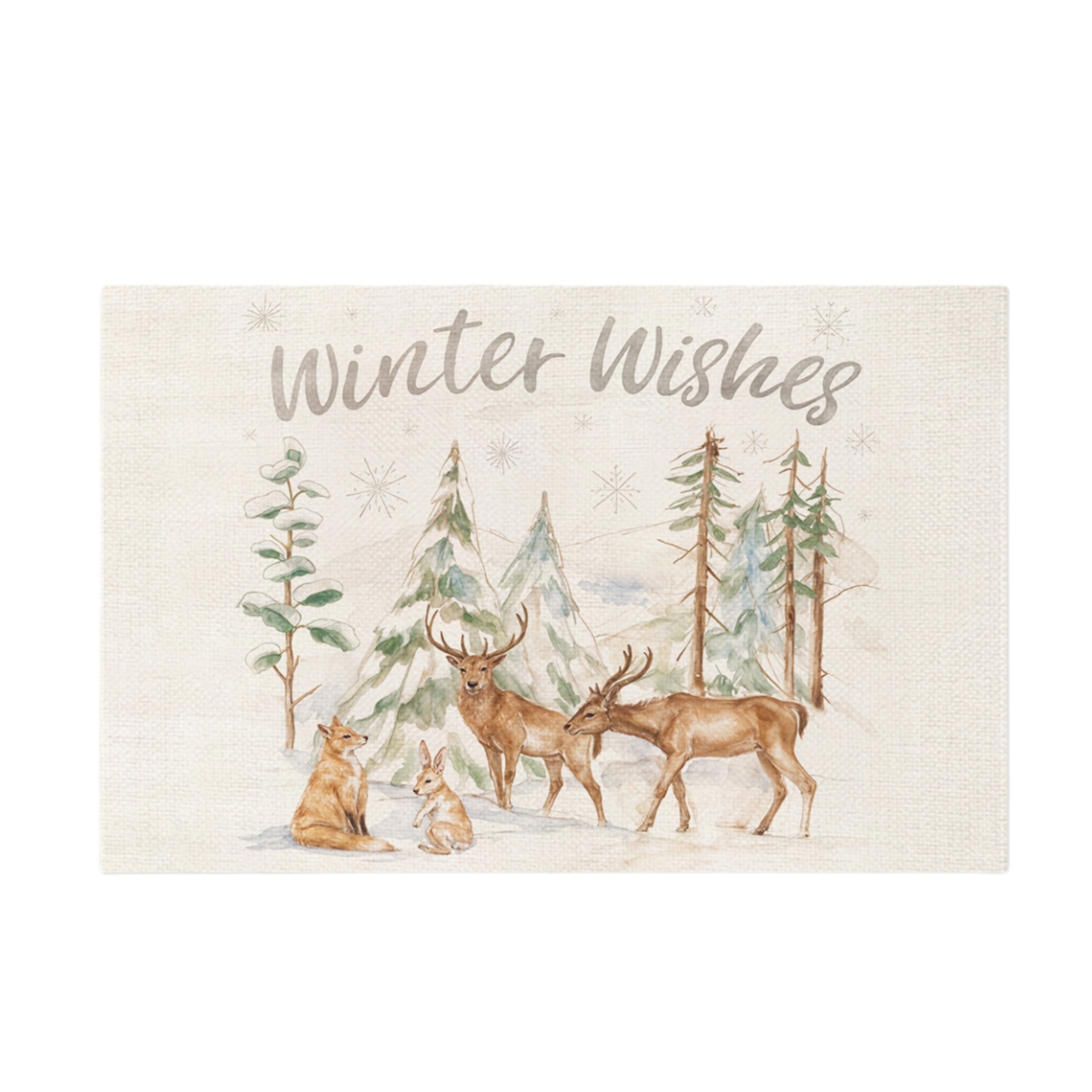 Christmas Placemats For Dining Decoration 3
