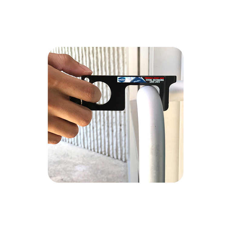 "ANSTED" Touchless Black Acrylic Sanitary Key 5
