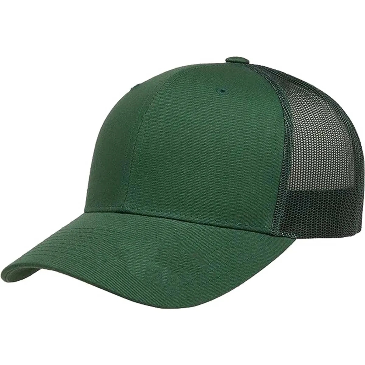 Mesh Cotton Twill Trucker Baseball Cap 7