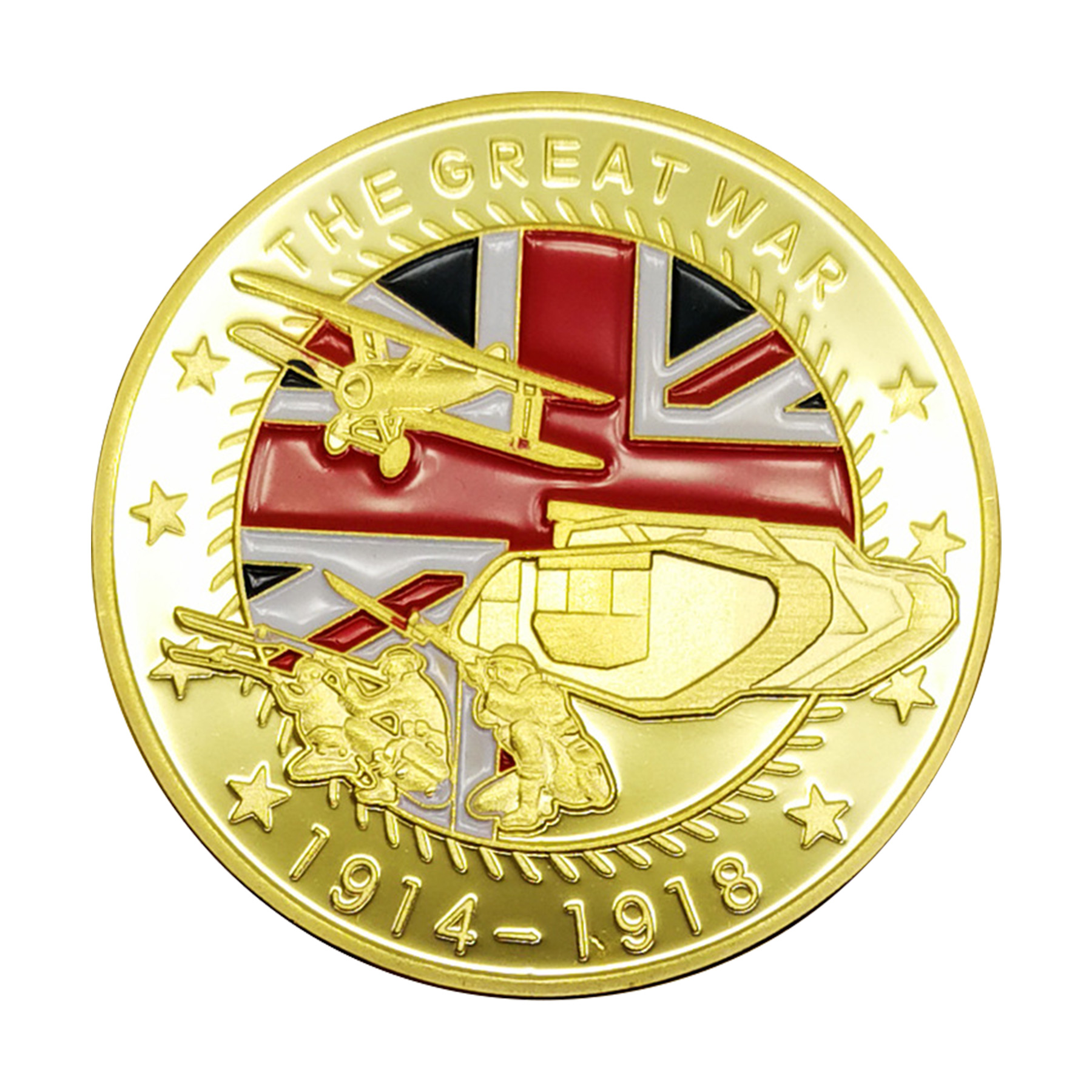 Custom Zinc Alloy Commemorative Coin 5