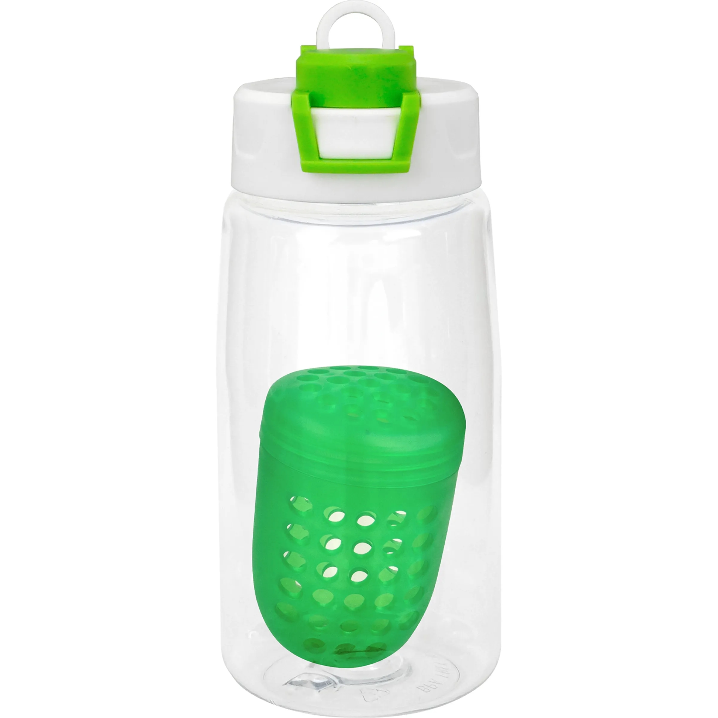 Two Tone Pop Up 18 oz. Recycled Bottle with Floating Infuser 16