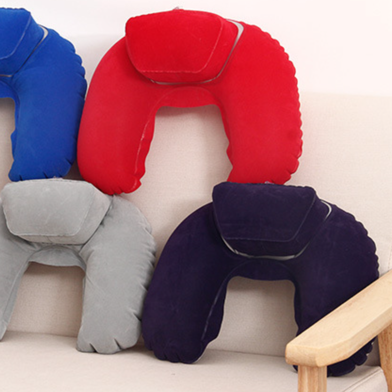 Travel Inflatable U Shaped Neck Pillow 8