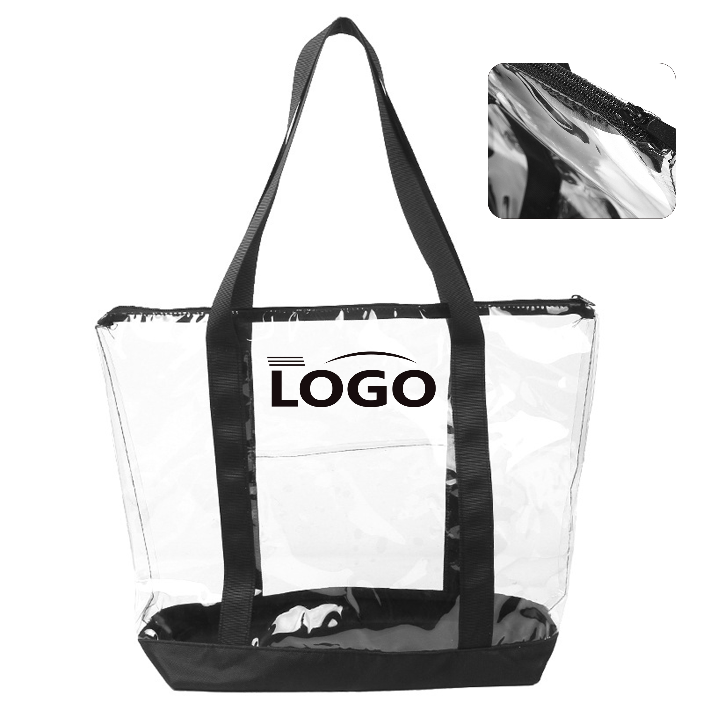 PVC Clear Tote Bag ?C Perfect for Beach & Travel 4