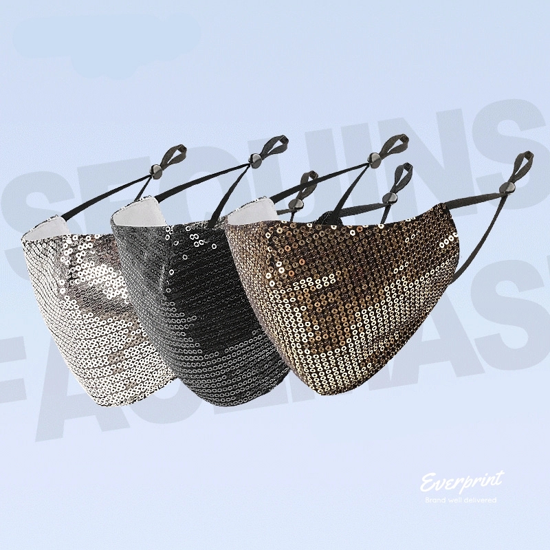 Sequin Face Mask 6