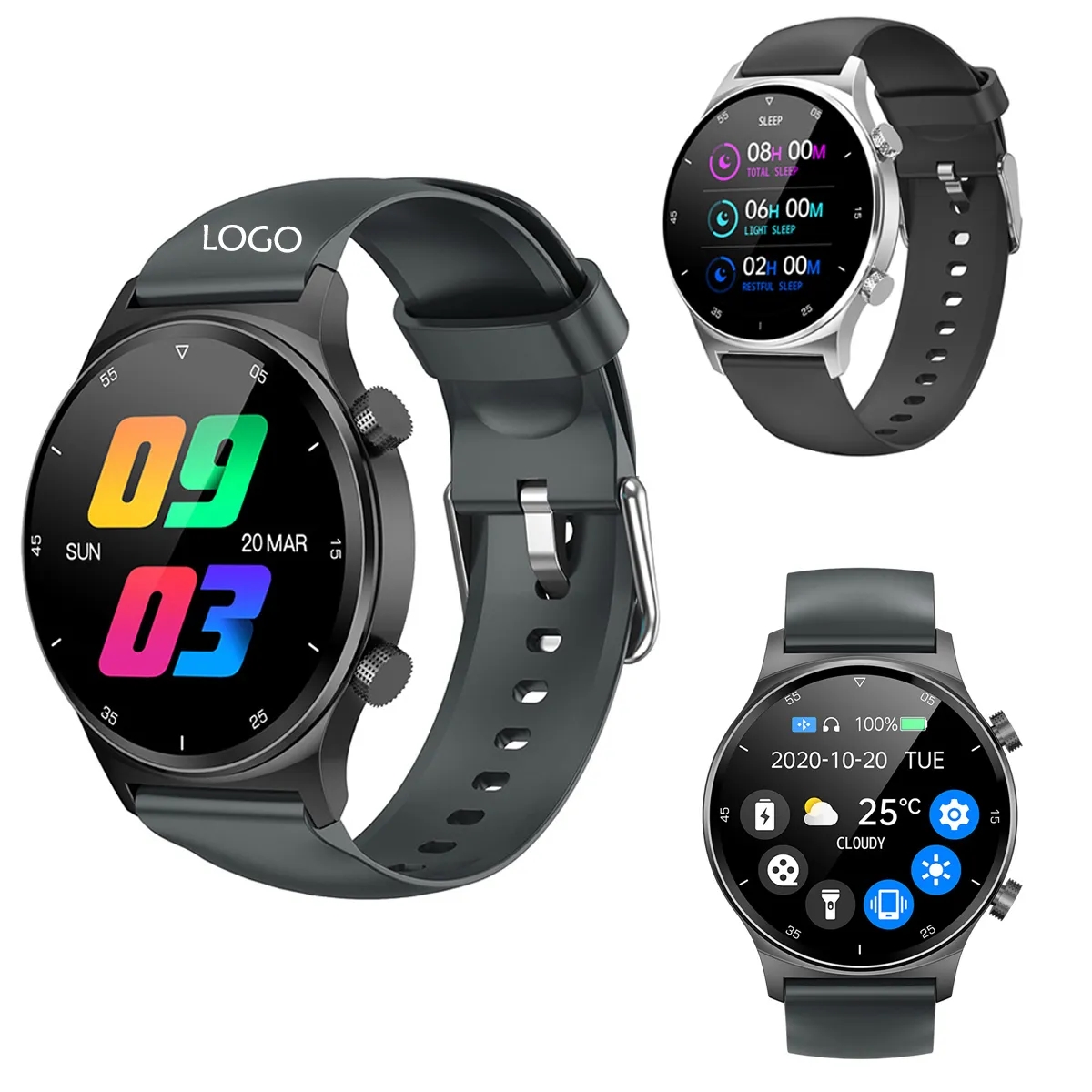 Waterproof Smartwatch Fitness Tracker Watch 5